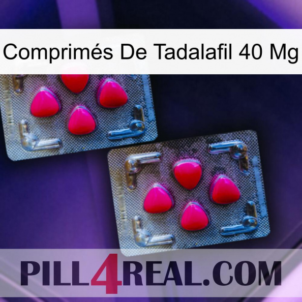 Comprimés De Tadalafil 40 Mg 14